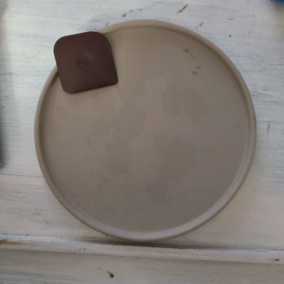 Pampered Chef Pizza Stone Personal Pizza Toaster Oven Pan 8.5" - Picture 3 of 6